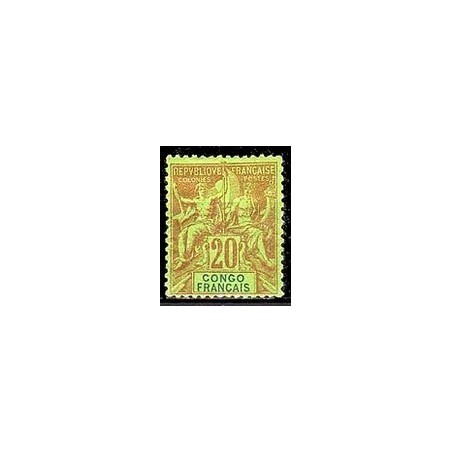 Congo N° 018 Obli