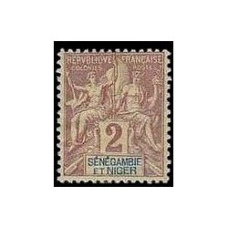 SENEGAMBIE NIGER N° 002 Obli