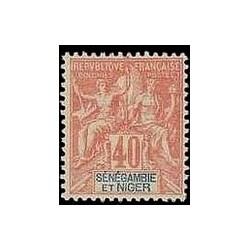 SENEGAMBIE NIGER N° 010 Obli