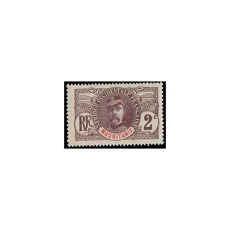 Timbre Poste Mauritanie N° 002 N ** philatélie foxtimbre