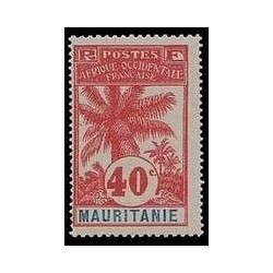 Timbre Poste Mauritanie N° 010 N ** philatélie foxtimbre