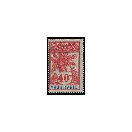 Timbre Poste Mauritanie N° 010 N ** philatélie foxtimbre