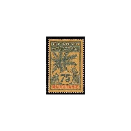 Timbre Poste Mauritanie N° 013 N ** philatélie foxtimbre