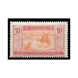 Timbre Poste Mauritanie N° 021 N ** philatélie foxtimbre