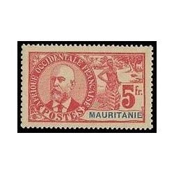 Timbre Poste Mauritanie N° 016 N ** philatélie foxtimbre