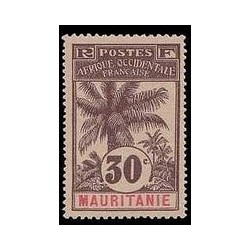 Timbre Poste Mauritanie N° 008 N ** philatélie foxtimbre