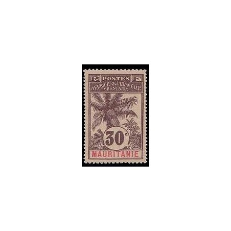 Timbre Poste Mauritanie N° 008 N ** philatélie foxtimbre