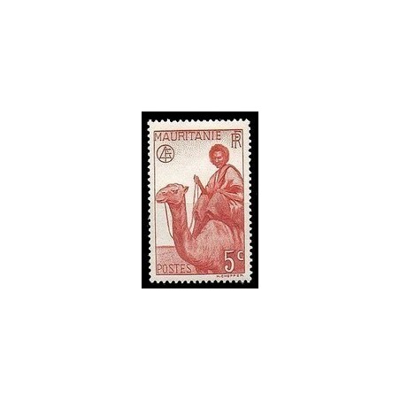 Timbre Poste Mauritanie N° 076 N * philatélie foxtimbre