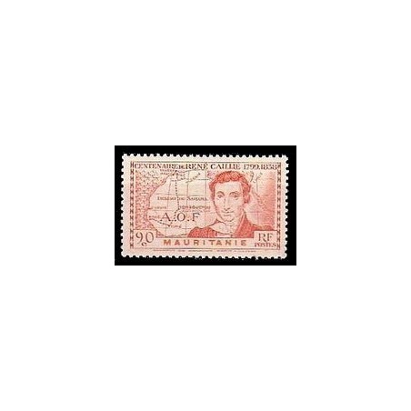 Timbre Poste Mauritanie N° 095 N * philatélie foxtimbre