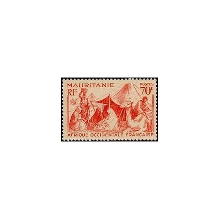 Timbre Poste Mauritanie N° 108 N * philatélie foxtimbre