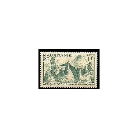 Timbre Poste Mauritanie N° 110 N * philatélie foxtimbre