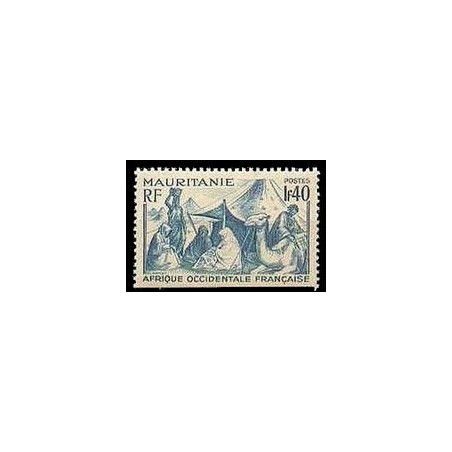 Timbre Poste Mauritanie N° 112 N * philatélie foxtimbre