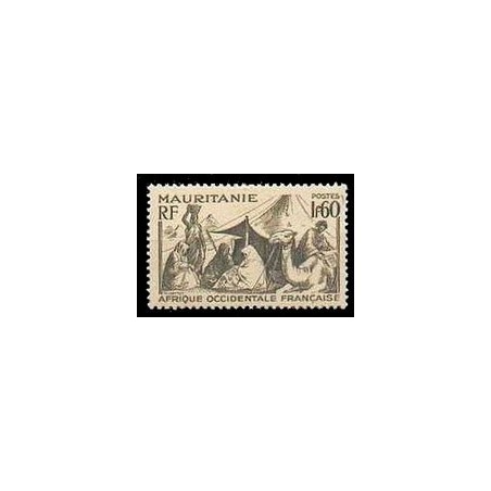 Timbre Poste Mauritanie N° 113 N * philatélie foxtimbre