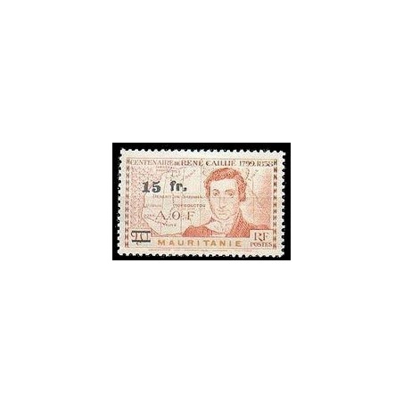 Timbre Poste Mauritanie N° 137 N * philatélie foxtimbre