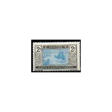 Timbre Poste Mauritanie N° 018 Obli philatélie foxtimbre