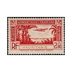 Timbre Poste Mauritanie  PA N° 002 Obli philatélie foxtimbre