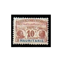 Timbre Poste Mauritanie  TA N° 010 Obli philatélie foxtimbre