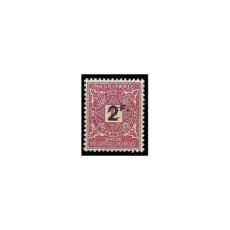 Timbre Poste Mauritanie  TA N° 025 N * philatélie foxtimbre
