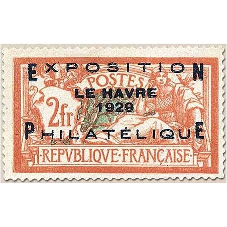 FR N° 257A Neuf avec trace de charni