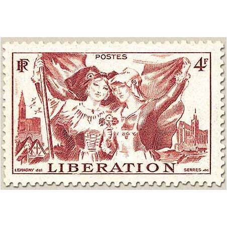 FR N° 0739 Neuf avec trace de charni