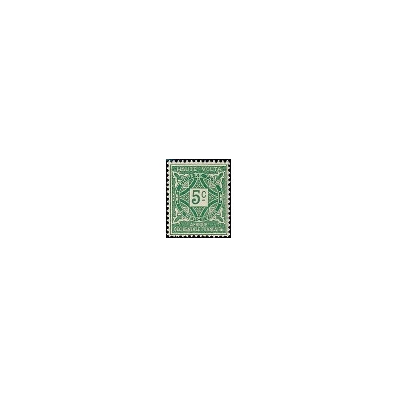 Haute-Volta TA N° 011 N **