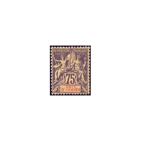 Cote d'Ivoire N° 012 Obli