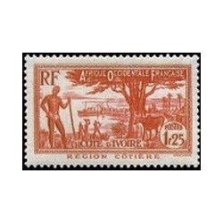 Cote d'Ivoire N° 125 Obli