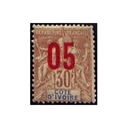 Cote d'Ivoire N° 037 Obli