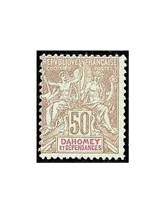 Dahomey N° 005 Obli