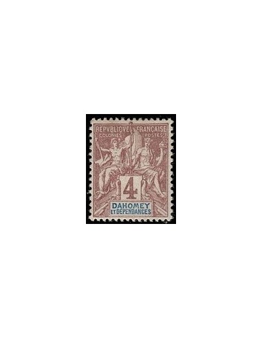 Dahomey N° 008 Obli