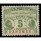 Dahomey N° TA001 Obli