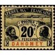 Dahomey N° TA004 Obli