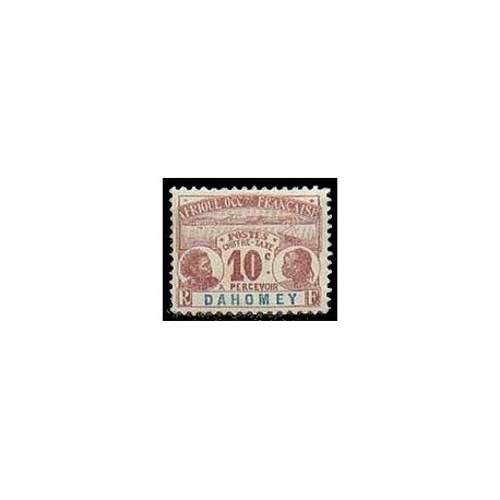 Dahomey N° TA002 Obli