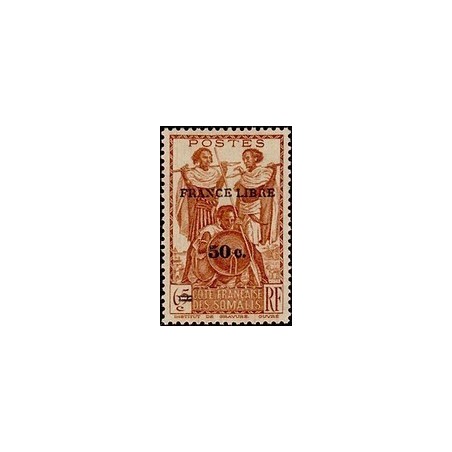 Cote des Somalis N° 233 N *