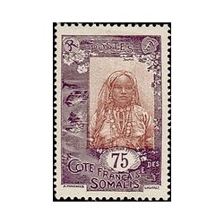 Cote des Somalis N° 096 Obli