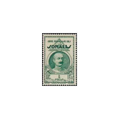 Cote des Somalis N° 163 Obli