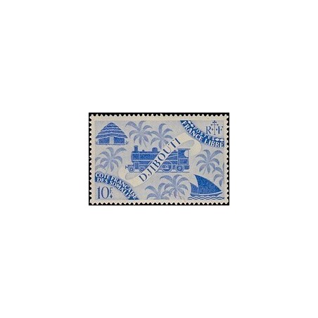 Cote des Somalis N° 246 Obli