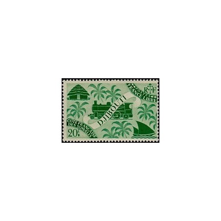 Cote des Somalis N° 247 Obli