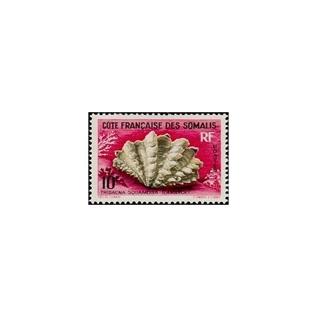 Cote des Somalis N° 312 Obli