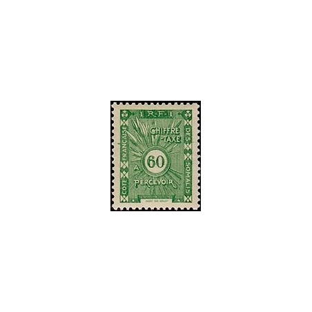 Cote des Somalis N° TA 017 N *