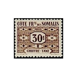 Cote des Somalis N° TA 045 Obli
