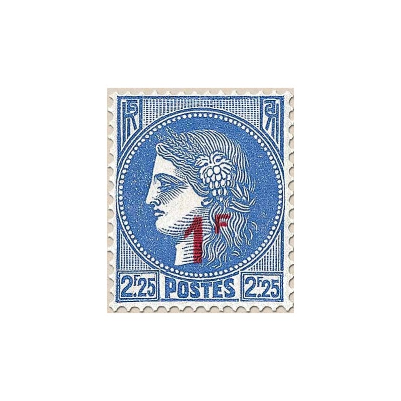 FR N° 0487 Neuf avec trace de charni