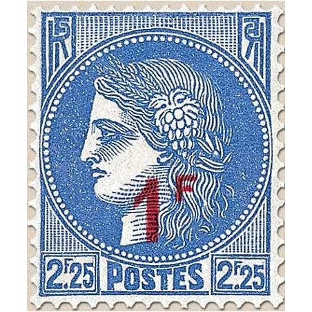 FR N° 0487 Neuf avec trace de charni