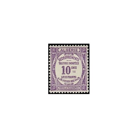 ALGERIE  Neuf * N° TA16