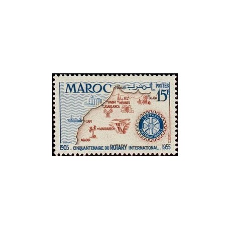 MAROC N° 344 N **