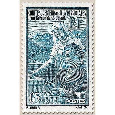 FR N° 0417 Neuf avec trace de charni