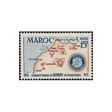 MAROC N° 344 N *