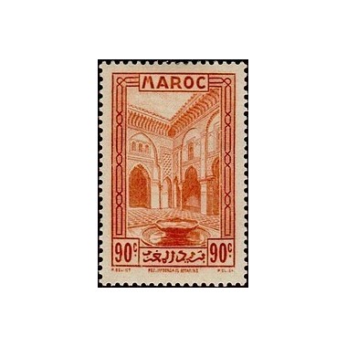 MAROC N° 142 Obli