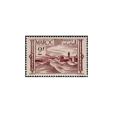 MAROC N° 253A Obli