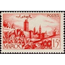 MAROC N° 262A Obli